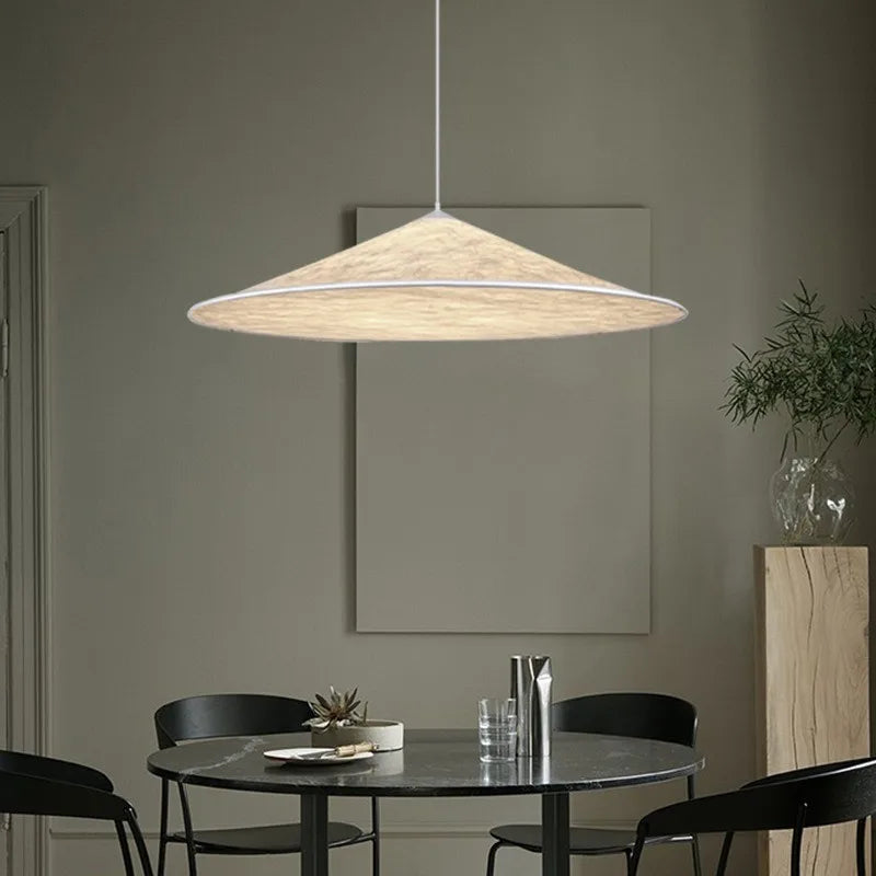 Nordic Silk Pendant Lamp Modern Hill Light | Hanging Lighting Fixtures