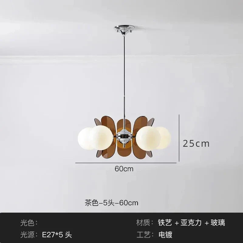 Nordic Beans Pendant Chandelier for Living Dining Study Room Kids Bedroom