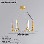 Minimalist LED Ceiling Chandelier for Living Room, Bedroom, and Restaurant