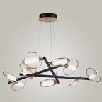 Circular Ring LED Ceiling Chandelier for Home Decor & Lighting Fixtures