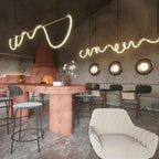 Modern Minimalist Dimmable LED Chandelier for Home Decor and Dining Room