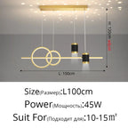 Starry Pendant Light: Modern Luxury Dining Chandelier for Creative Decor in 220V