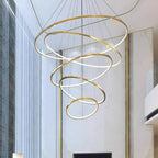 Nordic Home Stair Chandelier Living Room Bedroom Dining Room Pendant Lights Ceiling Light Indoor Lighting