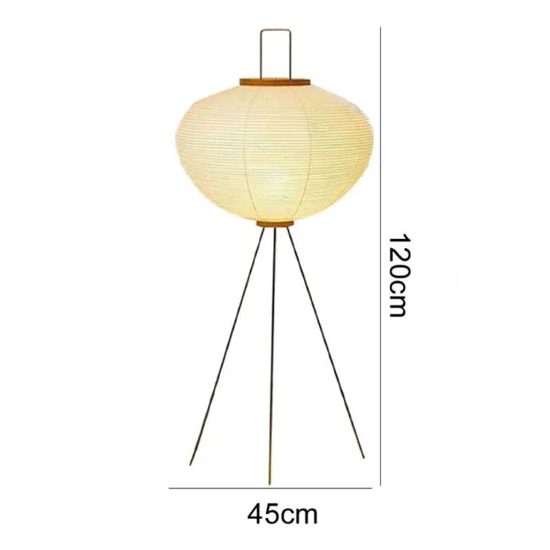 Japanese Style Rice Paper Desk Lamp for Home Decor, E27 Bedroom & Study Room Lighting