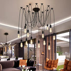 Spider Chandelier: LED Pendant Lights for Dining Room and Home Decoration