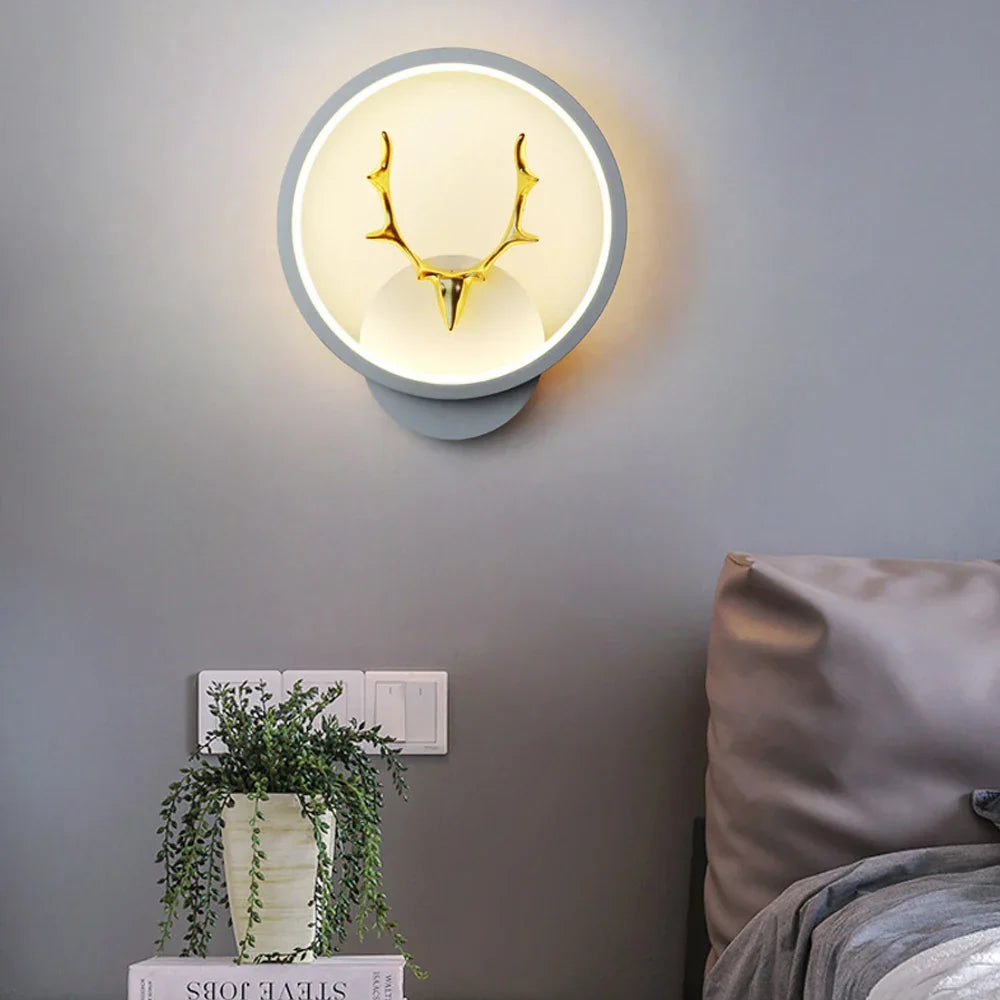 Nordic Acrylic LED Wall Sconce for Bedroom Restaurant Hallway