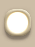 Resin Cream Minimalist Ceiling Lamp - Modern Master Bedroom Lighting