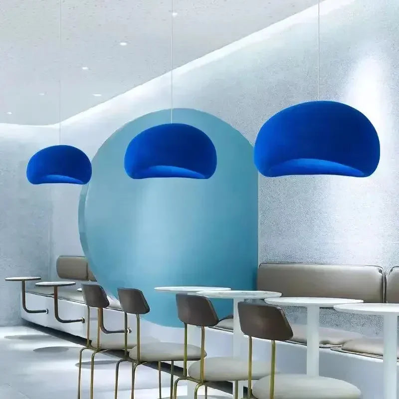 Minimalist LED Pendant Chandelier Light for Living Room - Wabi Sabi Design