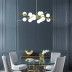 Nordic Style Molecular Branch Chandelier