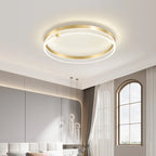 Minimalist Remote Control Round LED Ceiling Lamp for Bedroom and Living Room