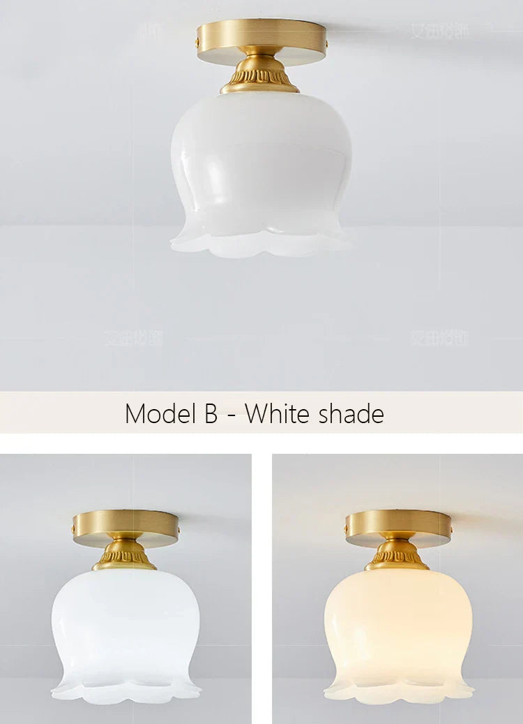 Vintage Nordic Ceiling Lamp: Creative LED Home Decor Lighting Fixtures