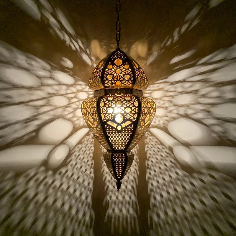Turkish Pendant Lamp: LED Morocco Lighting for Restaurant, Bar, and Hallway