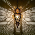 Turkish Pendant Lamp: LED Morocco Lighting for Restaurant, Bar, and Hallway