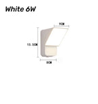 Rotatable LED Wall Lamp for Bedroom, Staircase, Balcony - Modern Minimalist Design