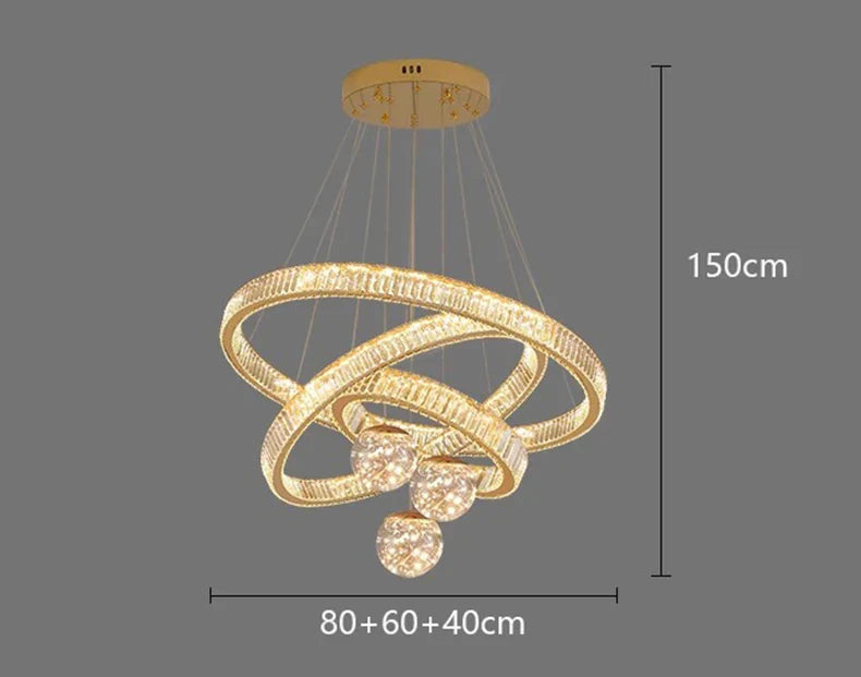 Modern Indoor Pendant Light Chandelier Ceiling Lamp LED Dining Room Lighting