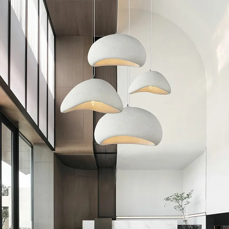 Modern Wabi Sabi Chandelier Pendant Light for Dining Living Bedroom Bar