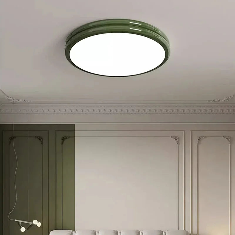 Modern Minimalist LED Round Ceiling Light for Bedroom Indoor Decor