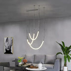 Nordic Art Line LED Pendant Light for Home Decor & Lighting