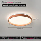 Ceiling Lamp: Modern LED Light for Bedroom, Dining Room, and Study