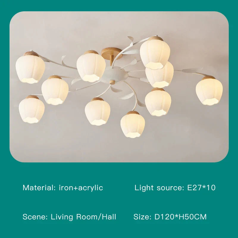 Nordic LED Branch Ceiling Chandelier for Home Décor