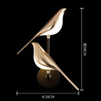 Magpie Bird Table Light Standing Desk Floor Lamp for Modern Indoor Decor