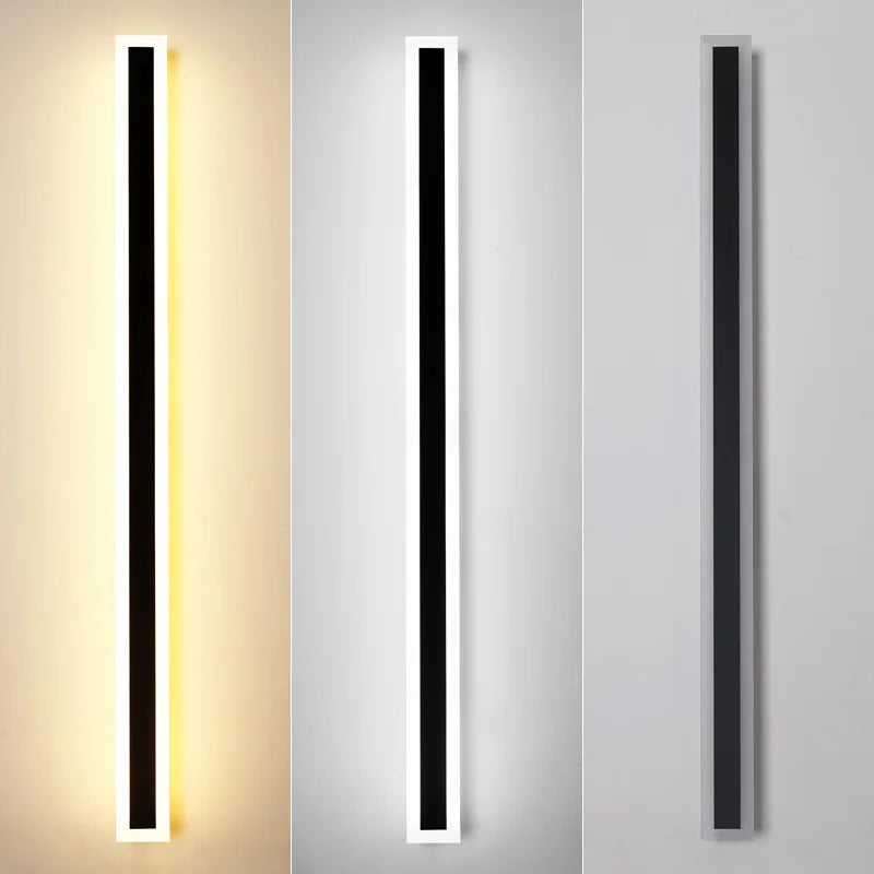 Outdoor Waterproof LED Wall Light Strip for Garden and Porch Lighting