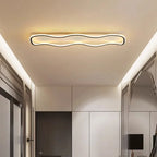 Modern LED Ceiling Light for Living Room, Bedroom, Foyer: Nordic Minimalist Design