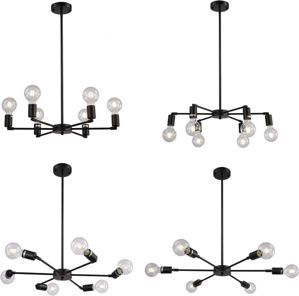 Modern Ceiling Chandelier Light Fixture for Home Lighting E27 Bedroom Dining Room Balcony