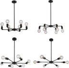 Modern Ceiling Chandelier Light Fixture for Home Lighting E27 Bedroom Dining Room Balcony