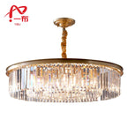 Modern Crystal Chandelier Ceiling Lamp Dual Purpose for Bedroom Living Room E14 LED