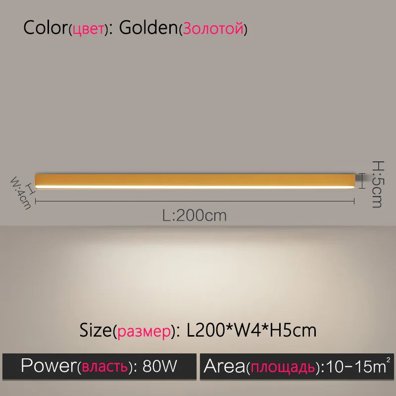 LED Ceiling Lamp | Modern Nordic Lighting for Living Room, Kitchen, Bedroom & Office