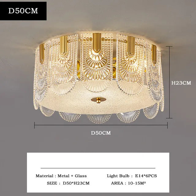 Crystal Chandelier: Modern Luxury Ceiling Lamp for Living Room, Bedroom, or Restaurant