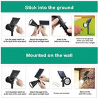 Solar Spotlight 7LED Lamp Adjustable In-Ground Landscape Wall Light