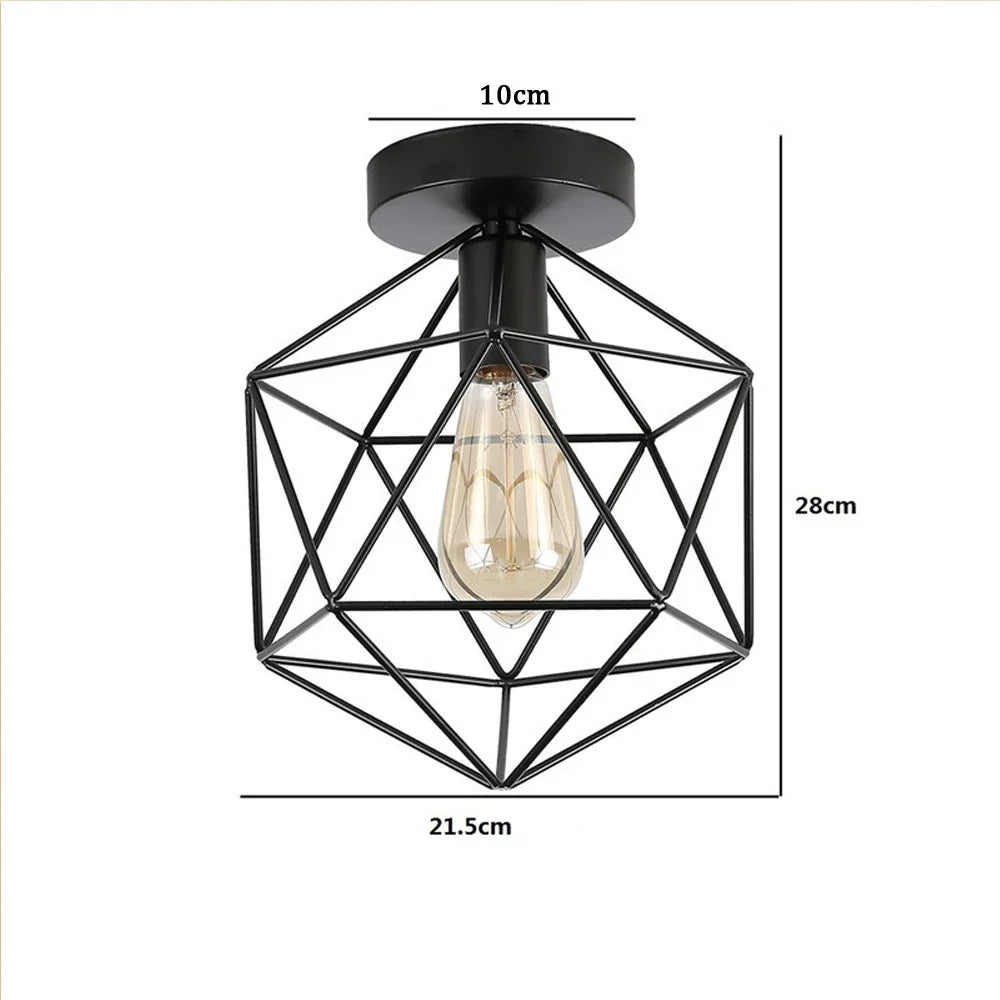 Vintage Industrial Ceiling Light Shade for Modern Kitchen Living Room Decor