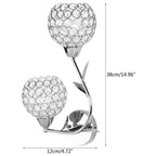 Modern Crystal Wall Lamp for Home Living Room Bedroom Decor
