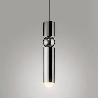 Black Gold LED Tube Glass Chandelier for Home & Shop Decoration
