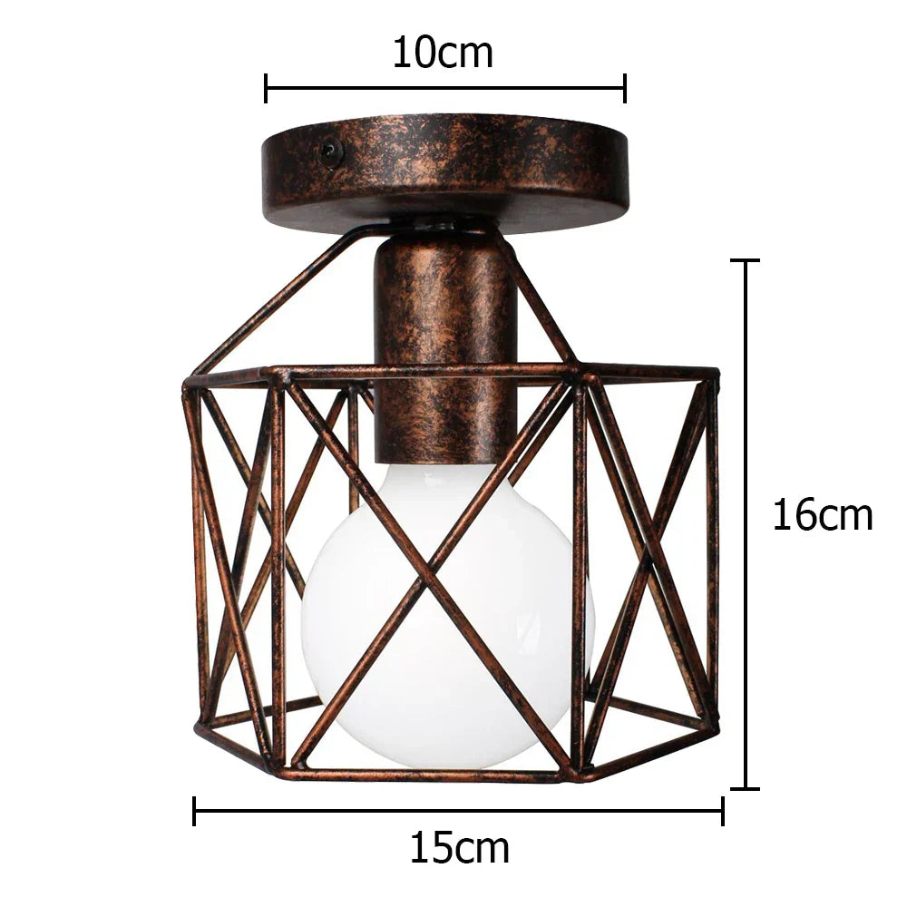 Retro Vintage Ceiling Chandelier for Home Living Room Decor