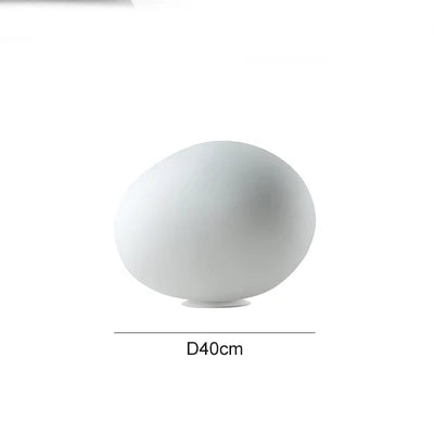 Goose Egg LED Floor Lamp for Bedroom and Outdoor, Simple and Elegant Design