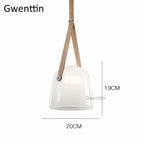 Mona Glass Pendant Lights LED Hanging Lamp for Home Decor