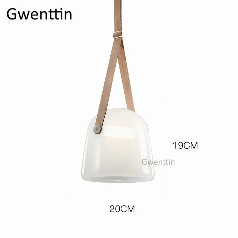 Mona Glass Pendant Lights LED Hanging Lamp for Home Decor
