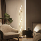Geometric Line LED Floor & Table Lamp for Modern Living Room & Bedroom