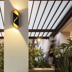 Modern Nordic Aluminum LED Wall Lamp for Living Room Bedroom Bedside Sconce