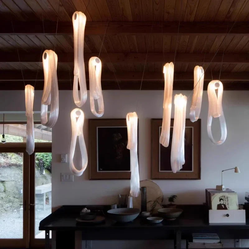 LED Pendant Chandelier for Living & Dining Room Luxury Lighting Fixture