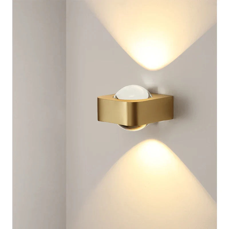 Modern LED Wall Lamp: Designer Italian Bedroom & Living Room Atmosphere Lighting
