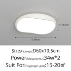 Nordic Ceiling Lights in White, Black, Red: Designer Lighting for Home Decor