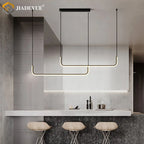 Modern LED Ceiling Lamp for Dining Room Bar Strip Decoration