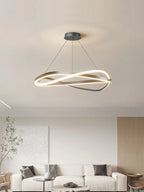 Modern Chandelier Ring Lamp Electric Home Lighting Master Bedroom Decor