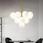 Luxury Glass LED Pendant Chandelier for Home Decor and Kitchen Lighting