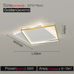 LED Ceiling Lamp Set - Modern Minimalist Nordic Bedroom Living Room Lighting