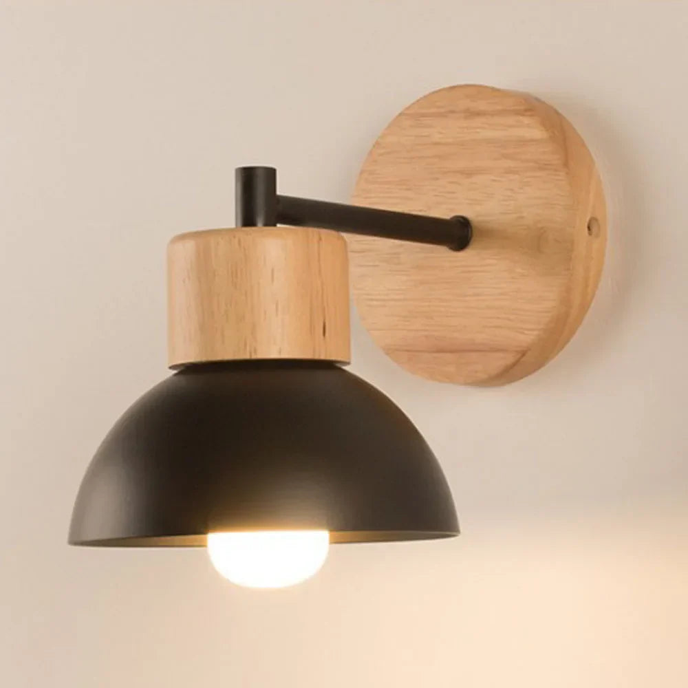 Nordic Macarons Wall Sconce Light for Living Room Bedroom, E27 Base Fixture